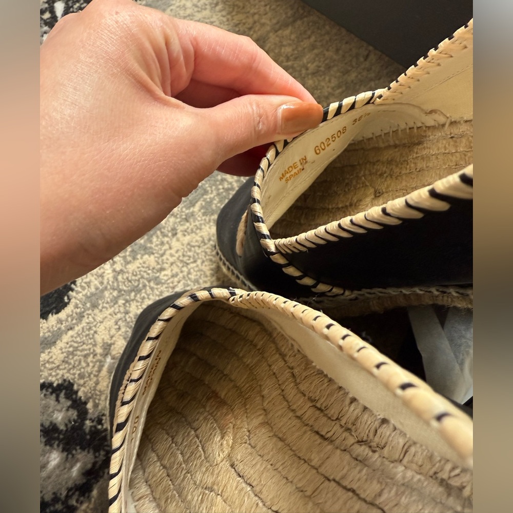 AUTH Gucci GG Microguccisima Espadrilles - Size 8.5 - Picture 8 of 10